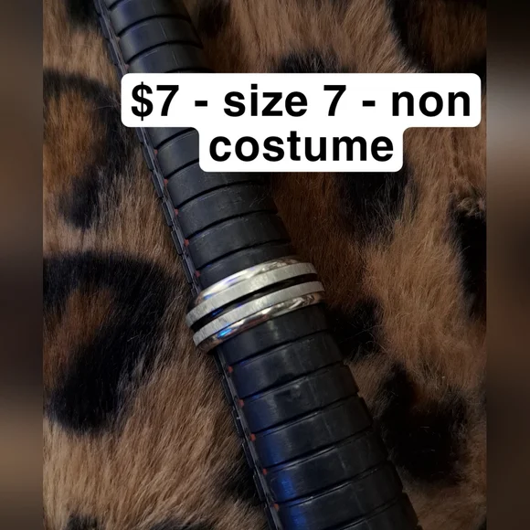 Silver Tone Rings! $7 Each - Picture 8 of 16